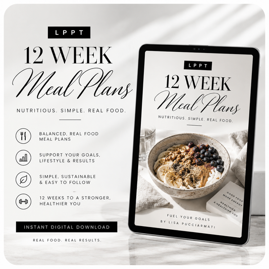 Lifestyle Change - 12 Week Meal Plans