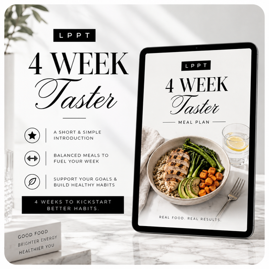 Taster - 4 Week Meal Plans!
