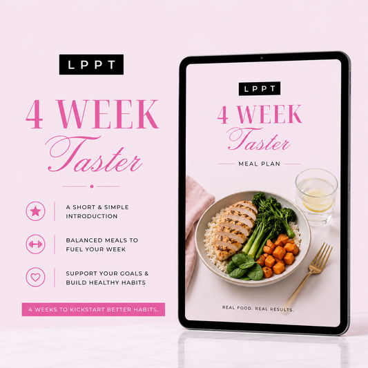 Taster - 4 Week Meal Plans!