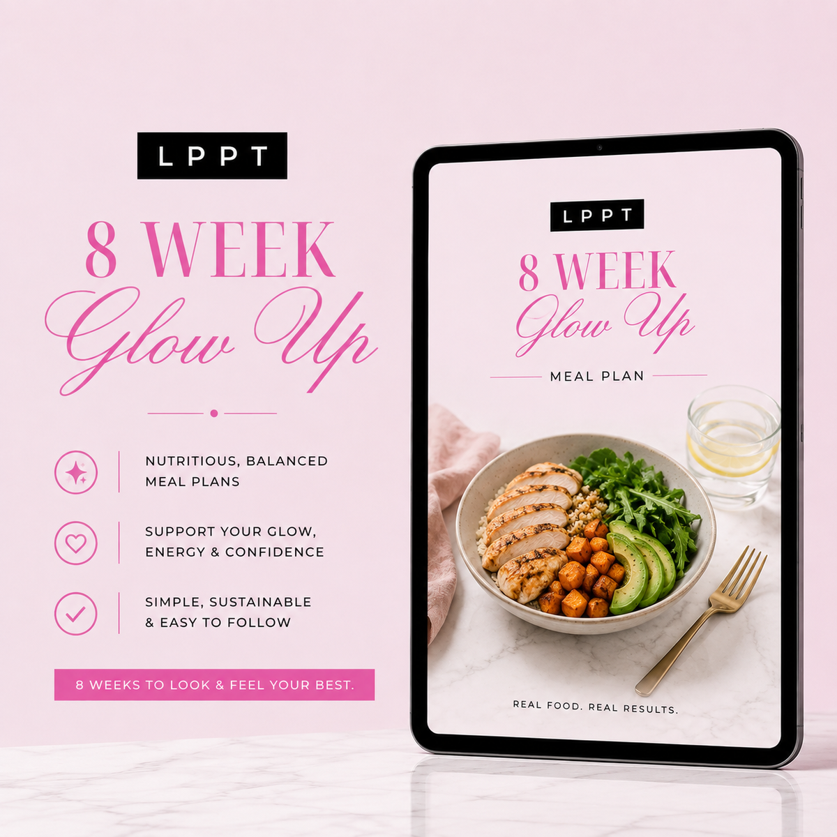 Glow Up - 8 Week Meal Plans